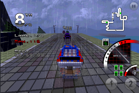 Screenshot 3D Pixel Racing Lite Screenshot 3D Pixel Racing Lite